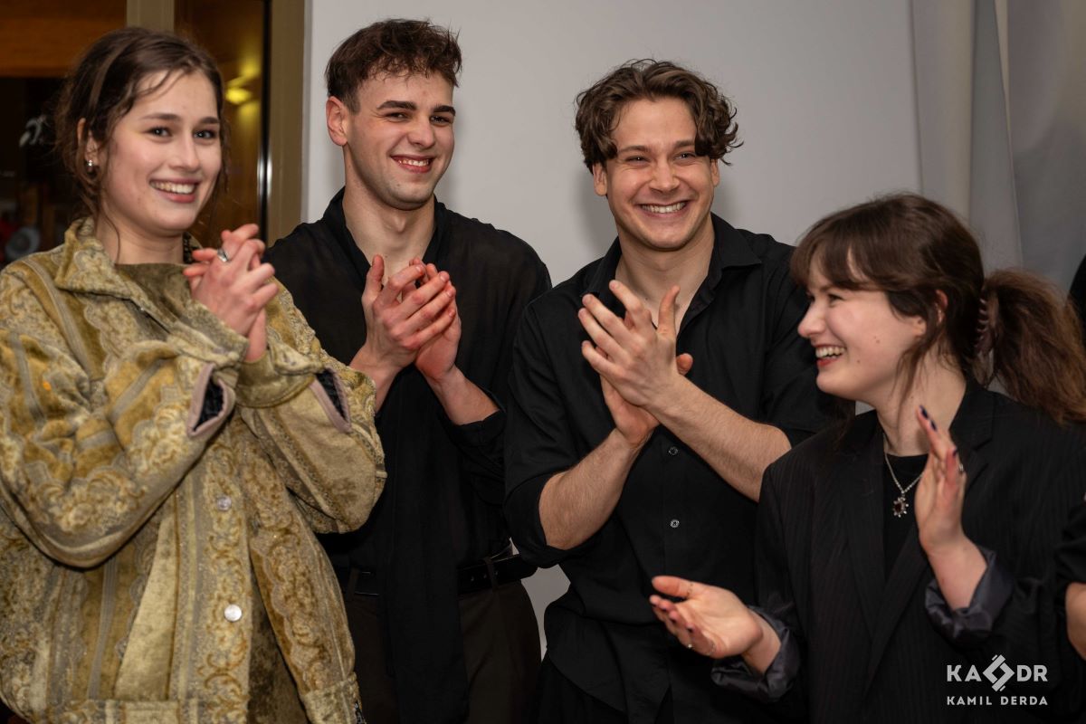 od lewej: Małgorzata Polak, Paweł Kiedrowski, Paweł Hurnik, Maja Sawicka