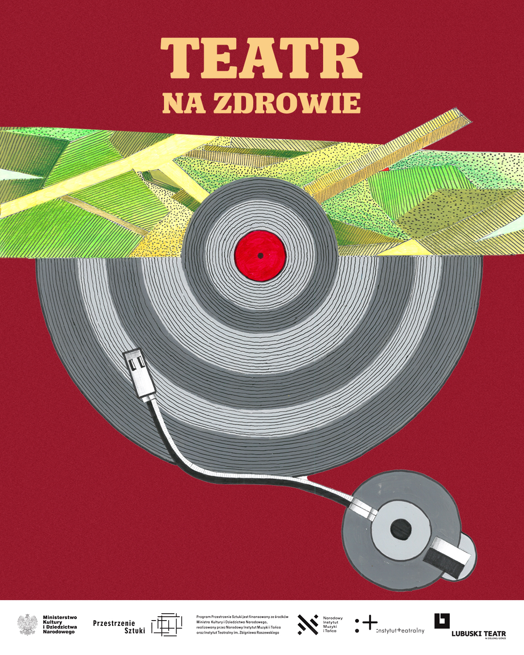 Przestrzenie Sztuki - plakaty do podjętych w ramach programu działań