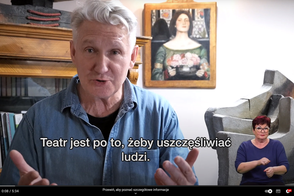 Film promocyjny z tłumaczeniem na język migowy, audiodeskrypcją oraz napisami