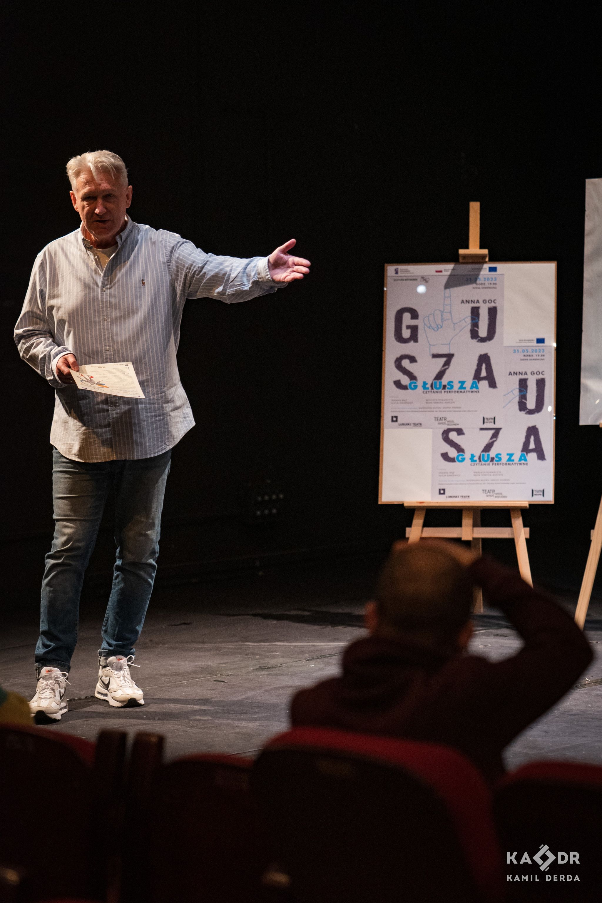 Konferencja prasowa poświęcona projektowi „Teatr – widzę, słyszę, rozumiem” - Kultura bez barier