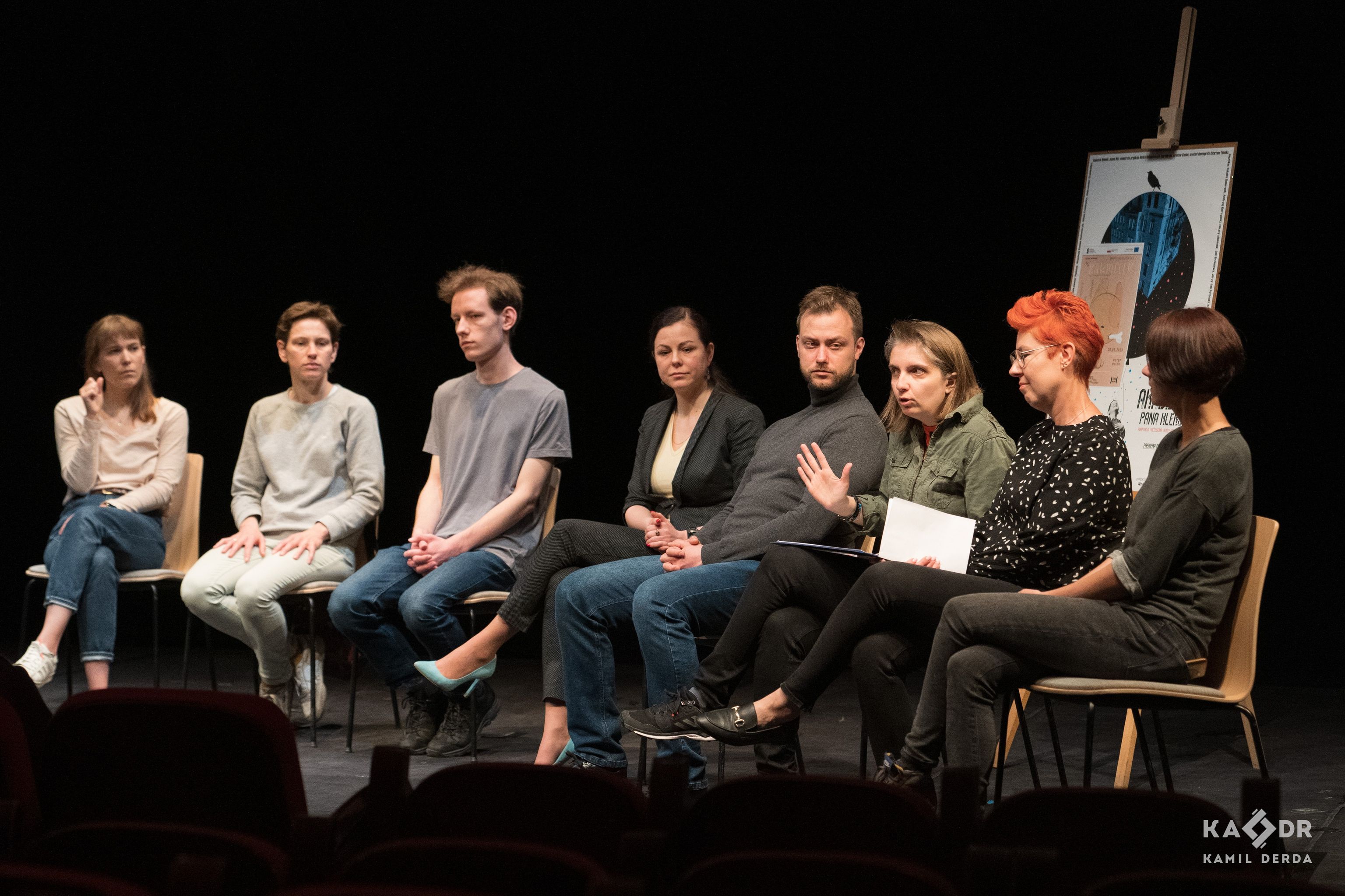 Konferencja prasowa poświęcona projektowi „Teatr – widzę, słyszę, rozumiem” - Kultura bez barier