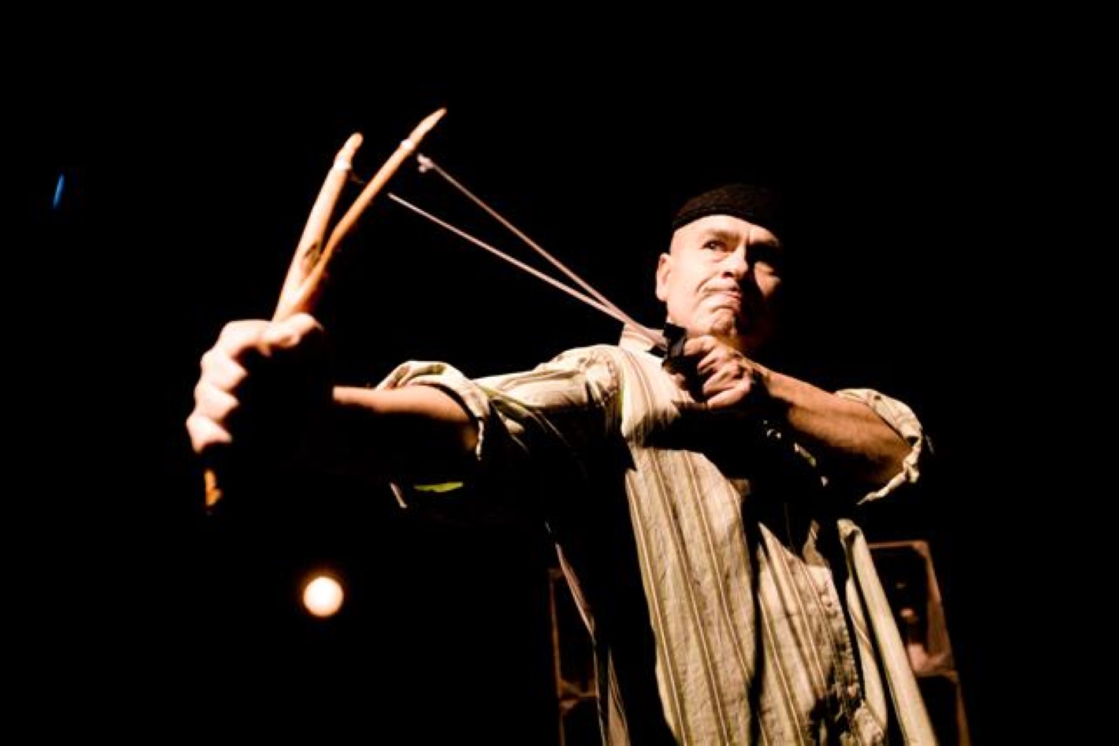 30.09.2010 Zielona Gora Lubuski Teatr spektakl pt. Pan Ibrachim i kwiaty koranu rez. Zbigniew Najmola foto Bartlomiej Sowa